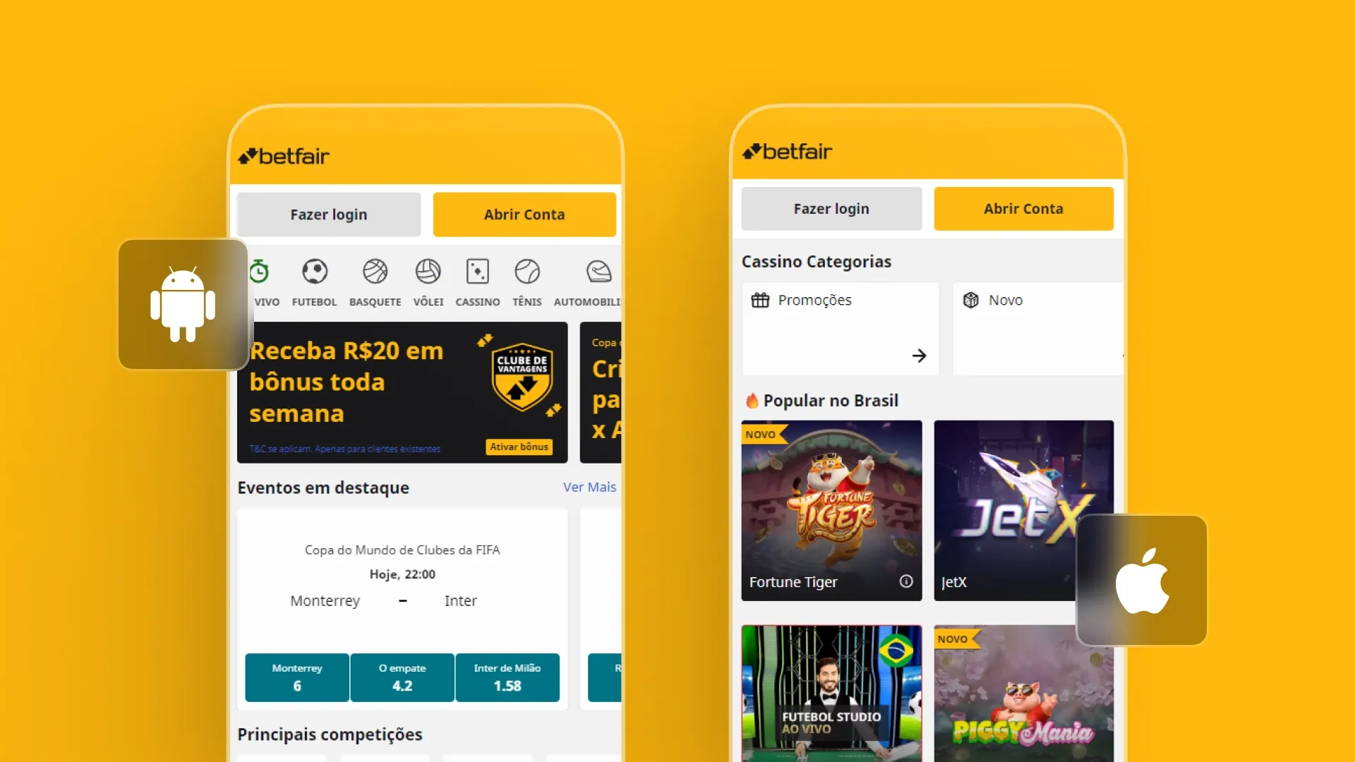 jogos ao vivo Betfair